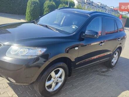 Черный Хендай Санта Фе, объемом двигателя 2.19 л и пробегом 280 тыс. км за 10500 $, фото 1 на Automoto.ua