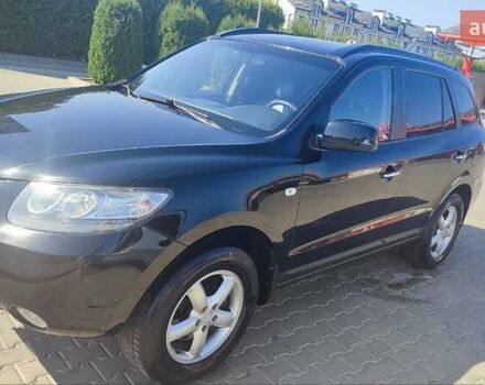 Черный Хендай Санта Фе, объемом двигателя 2.19 л и пробегом 280 тыс. км за 10500 $, фото 1 на Automoto.ua