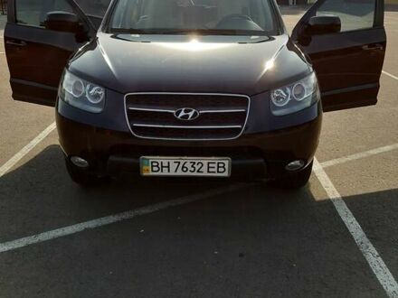 Черный Хендай Санта Фе, объемом двигателя 2.66 л и пробегом 160 тыс. км за 9300 $, фото 1 на Automoto.ua