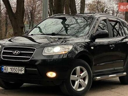 Черный Хендай Санта Фе, объемом двигателя 2.7 л и пробегом 307 тыс. км за 8900 $, фото 1 на Automoto.ua