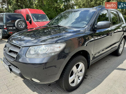 Черный Хендай Санта Фе, объемом двигателя 2.66 л и пробегом 323 тыс. км за 9500 $, фото 1 на Automoto.ua