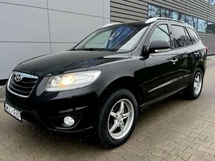 Черный Хендай Санта Фе, объемом двигателя 2.2 л и пробегом 219 тыс. км за 3700 $, фото 1 на Automoto.ua
