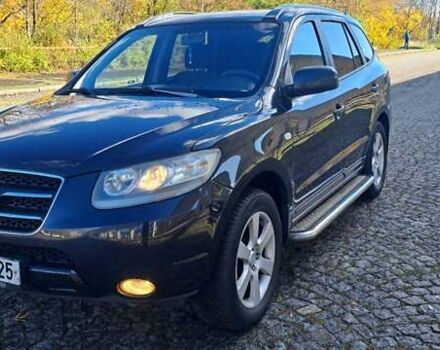 Черный Хендай Санта Фе, объемом двигателя 2.2 л и пробегом 270 тыс. км за 5200 $, фото 1 на Automoto.ua