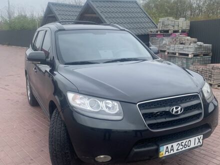 Черный Хендай Санта Фе, объемом двигателя 2.2 л и пробегом 236 тыс. км за 8900 $, фото 1 на Automoto.ua