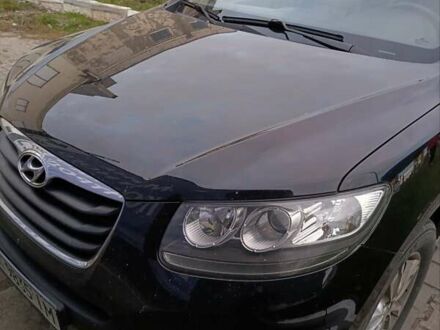 Черный Хендай Санта Фе, объемом двигателя 2.2 л и пробегом 250 тыс. км за 12900 $, фото 1 на Automoto.ua