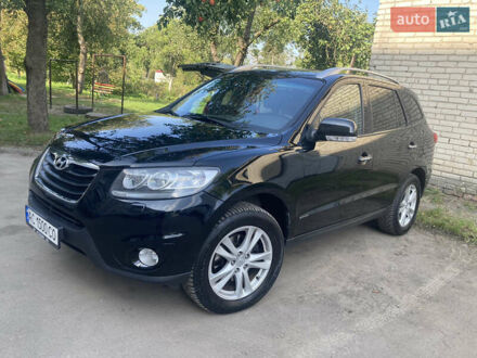 Черный Хендай Санта Фе, объемом двигателя 2.2 л и пробегом 230 тыс. км за 12350 $, фото 1 на Automoto.ua