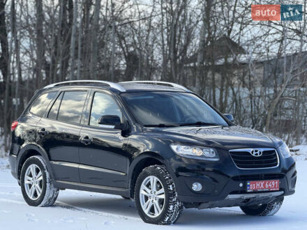 Чорний Хендай Санта Фе, об'ємом двигуна 2.2 л та пробігом 221 тис. км за 12199 $, фото 1 на Automoto.ua