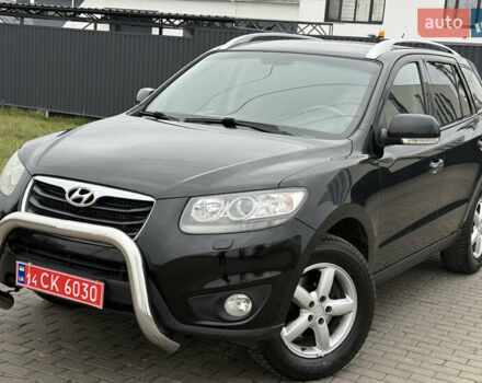 Черный Хендай Санта Фе, объемом двигателя 2.2 л и пробегом 163 тыс. км за 9999 $, фото 1 на Automoto.ua