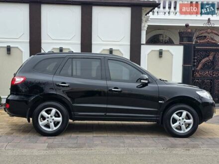 Черный Хендай Санта Фе, объемом двигателя 2.2 л и пробегом 114 тыс. км за 11200 $, фото 1 на Automoto.ua