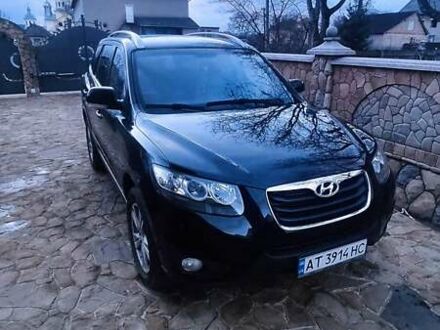 Черный Хендай Санта Фе, объемом двигателя 2 л и пробегом 227 тыс. км за 13300 $, фото 1 на Automoto.ua