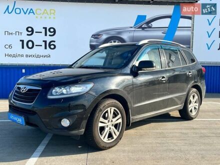Черный Хендай Санта Фе, объемом двигателя 2.2 л и пробегом 233 тыс. км за 11900 $, фото 1 на Automoto.ua