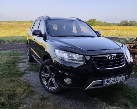 Черный Хендай Санта Фе, объемом двигателя 2.2 л и пробегом 171 тыс. км за 14800 $, фото 1 на Automoto.ua