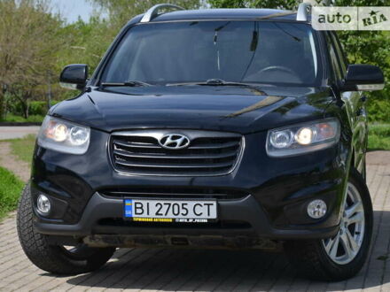 Хендай Санта Фе 2011 в Харькове на Automoto.ua Черный Хендай Санта Фе, объемом двигателя 2.2 л и пробегом 192 тыс. км за 12300 $, фото 1 на Automoto.ua