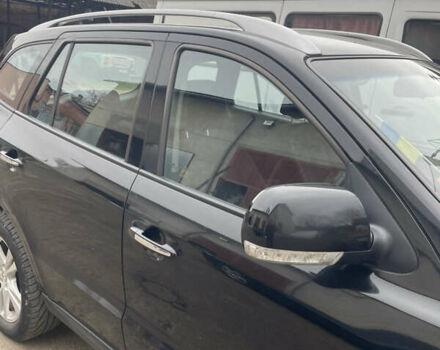 Черный Хендай Санта Фе, объемом двигателя 2.2 л и пробегом 167 тыс. км за 12200 $, фото 1 на Automoto.ua