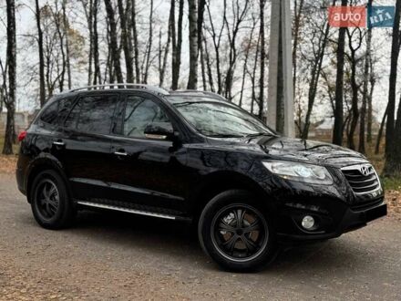 Чорний Хендай Санта Фе, об'ємом двигуна 2.4 л та пробігом 158 тис. км за 12450 $, фото 1 на Automoto.ua