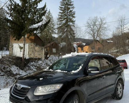 Чорний Хендай Санта Фе, об'ємом двигуна 2.2 л та пробігом 141 тис. км за 12800 $, фото 1 на Automoto.ua