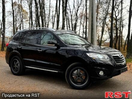 Чорний Хендай Санта Фе, об'ємом двигуна 2.4 л та пробігом 158 тис. км за 12450 $, фото 1 на Automoto.ua