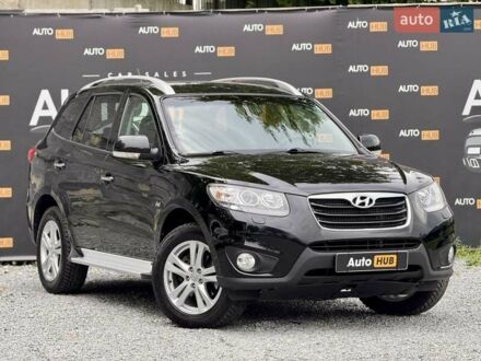 Черный Хендай Санта Фе, объемом двигателя 2 л и пробегом 288 тыс. км за 11000 $, фото 1 на Automoto.ua