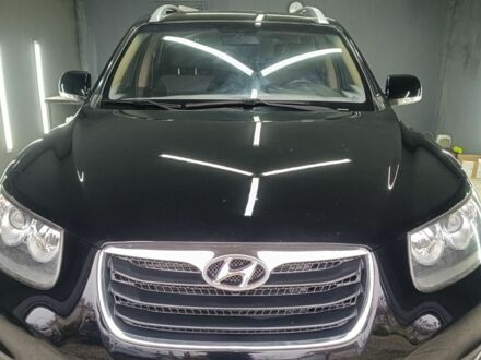 Черный Хендай Санта Фе, объемом двигателя 2.2 л и пробегом 242 тыс. км за 12900 $, фото 1 на Automoto.ua