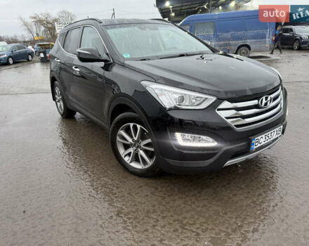 Черный Хендай Санта Фе, объемом двигателя 2.2 л и пробегом 152 тыс. км за 16500 $, фото 1 на Automoto.ua