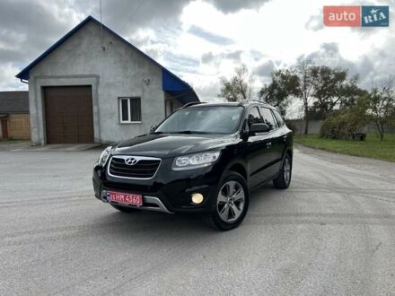 Черный Хендай Санта Фе, объемом двигателя 2.2 л и пробегом 190 тыс. км за 14300 $, фото 1 на Automoto.ua
