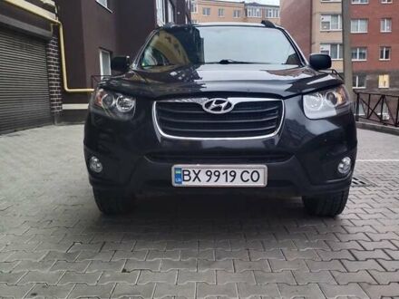 Черный Хендай Санта Фе, объемом двигателя 2.36 л и пробегом 264 тыс. км за 10200 $, фото 1 на Automoto.ua