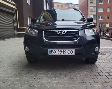 Черный Хендай Санта Фе, объемом двигателя 2.36 л и пробегом 264 тыс. км за 10200 $, фото 1 на Automoto.ua