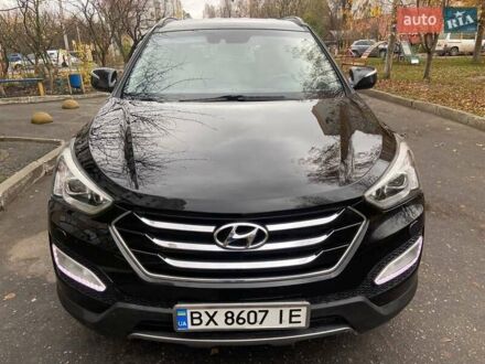 Черный Хендай Санта Фе, объемом двигателя 2.2 л и пробегом 169 тыс. км за 17200 $, фото 1 на Automoto.ua