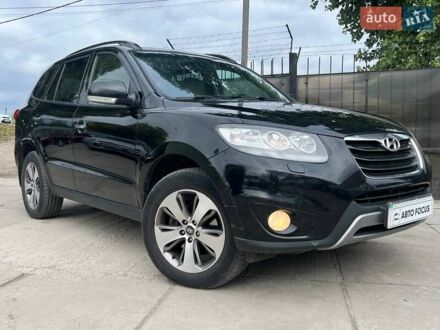 Черный Хендай Санта Фе, объемом двигателя 2.2 л и пробегом 267 тыс. км за 12690 $, фото 1 на Automoto.ua