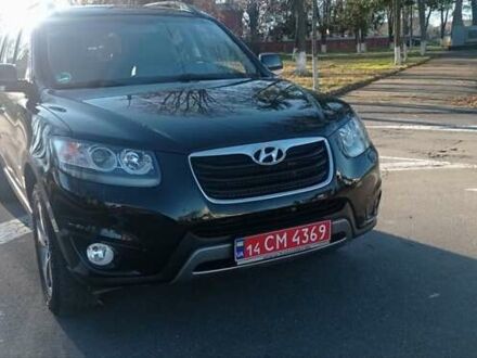 Черный Хендай Санта Фе, объемом двигателя 2.2 л и пробегом 194 тыс. км за 15900 $, фото 1 на Automoto.ua