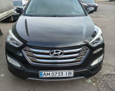 Черный Хендай Санта Фе, объемом двигателя 2.36 л и пробегом 170 тыс. км за 14200 $, фото 1 на Automoto.ua