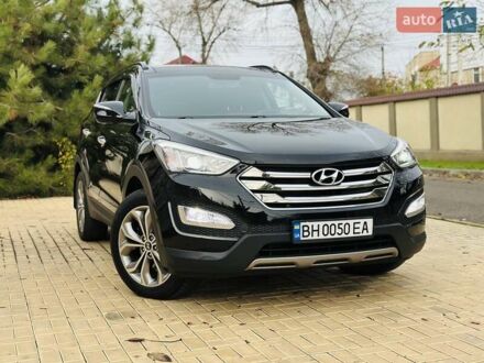 Черный Хендай Санта Фе, объемом двигателя 2.2 л и пробегом 137 тыс. км за 17800 $, фото 1 на Automoto.ua