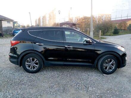 Черный Хендай Санта Фе, объемом двигателя 2.4 л и пробегом 136 тыс. км за 13750 $, фото 1 на Automoto.ua