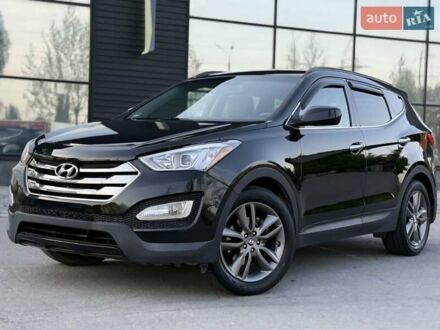 Черный Хендай Санта Фе, объемом двигателя 2 л и пробегом 245 тыс. км за 12000 $, фото 1 на Automoto.ua