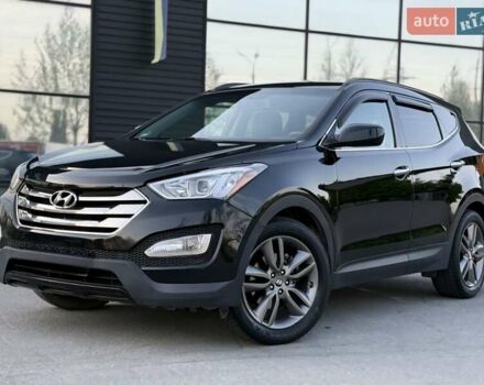 Черный Хендай Санта Фе, объемом двигателя 2 л и пробегом 245 тыс. км за 12000 $, фото 1 на Automoto.ua