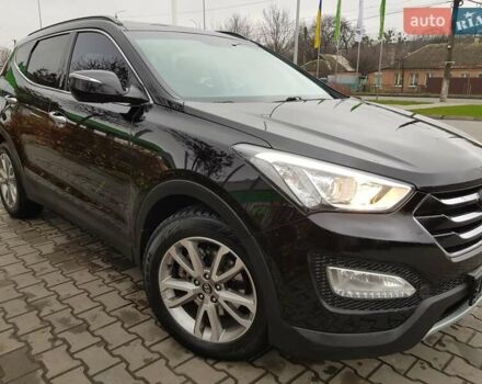 Черный Хендай Санта Фе, объемом двигателя 2.2 л и пробегом 157 тыс. км за 15900 $, фото 1 на Automoto.ua