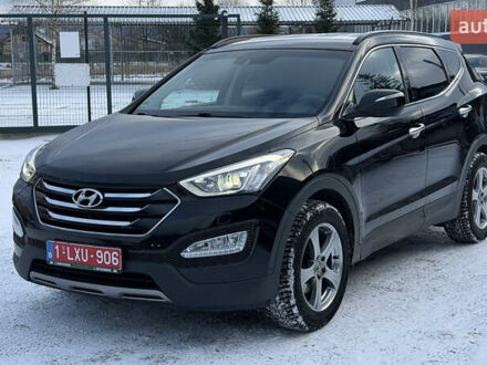 Черный Хендай Санта Фе, объемом двигателя 2.2 л и пробегом 184 тыс. км за 15750 $, фото 1 на Automoto.ua