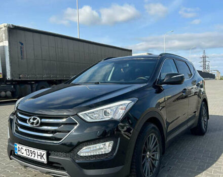 Черный Хендай Санта Фе, объемом двигателя 2.2 л и пробегом 178 тыс. км за 16300 $, фото 1 на Automoto.ua