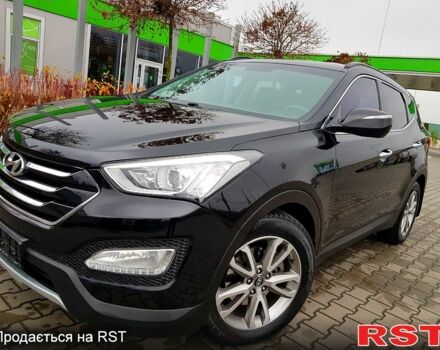 Черный Хендай Санта Фе, объемом двигателя 2.2 л и пробегом 160 тыс. км за 15700 $, фото 1 на Automoto.ua