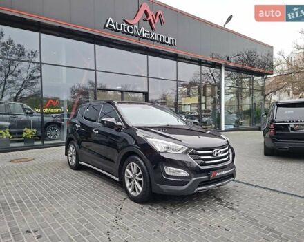 Черный Хендай Санта Фе, объемом двигателя 2.2 л и пробегом 165 тыс. км за 18900 $, фото 1 на Automoto.ua