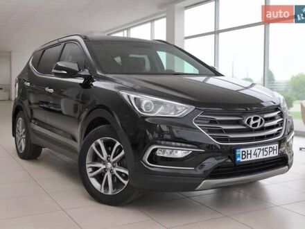 Черный Хендай Санта Фе, объемом двигателя 2.36 л и пробегом 181 тыс. км за 13300 $, фото 1 на Automoto.ua