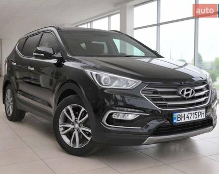 Черный Хендай Санта Фе, объемом двигателя 2.36 л и пробегом 181 тыс. км за 13300 $, фото 1 на Automoto.ua