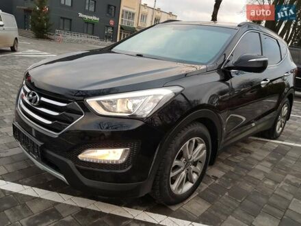 Черный Хендай Санта Фе, объемом двигателя 2.2 л и пробегом 159 тыс. км за 15900 $, фото 1 на Automoto.ua