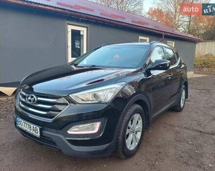 Черный Хендай Санта Фе, объемом двигателя 2.36 л и пробегом 223 тыс. км за 14800 $, фото 1 на Automoto.ua