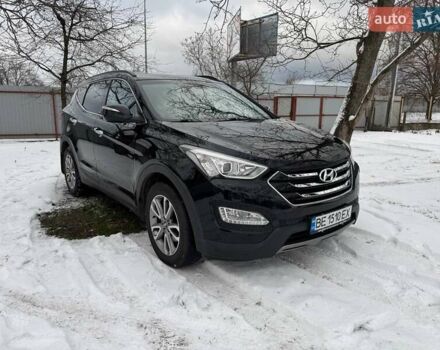 Черный Хендай Санта Фе, объемом двигателя 2.2 л и пробегом 208 тыс. км за 16600 $, фото 1 на Automoto.ua