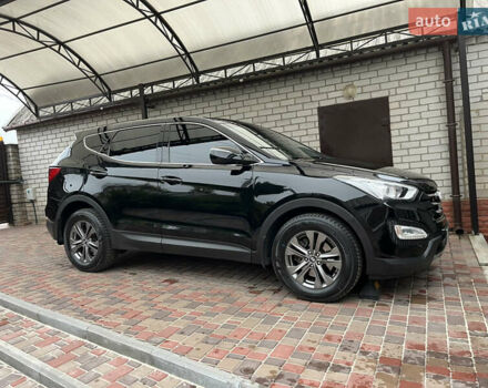 Черный Хендай Санта Фе, объемом двигателя 2.36 л и пробегом 166 тыс. км за 15000 $, фото 1 на Automoto.ua