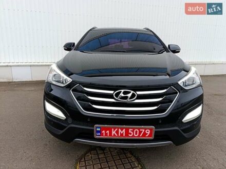 Черный Хендай Санта Фе, объемом двигателя 2 л и пробегом 211 тыс. км за 17200 $, фото 1 на Automoto.ua