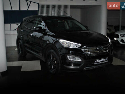 Чорний Хендай Санта Фе, об'ємом двигуна 2.2 л та пробігом 168 тис. км за 18600 $, фото 1 на Automoto.ua