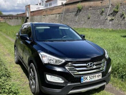 Хендай Санта Фе 2014 в Дубно на Automoto.ua Черный Хендай Санта Фе, объемом двигателя 2.4 л и пробегом 164 тыс. км за 13500 $, фото 1 на Automoto.ua