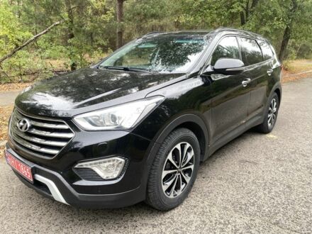 Черный Хендай Санта Фе, объемом двигателя 2.2 л и пробегом 217 тыс. км за 15900 $, фото 1 на Automoto.ua